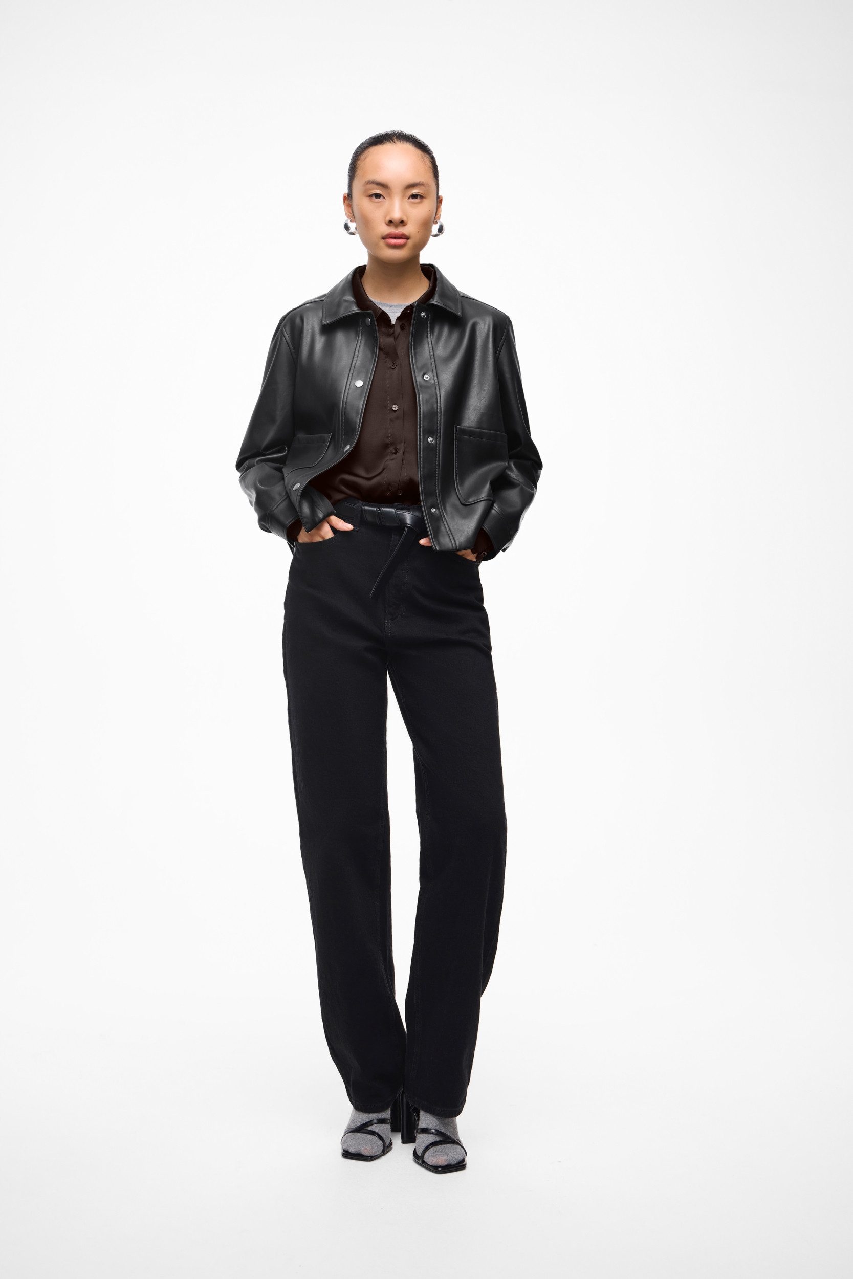 Vila 5-Pocket-Jeans VIKELLY JAF HW STRAIGHT JEANS-NOOS Black Denim/VIL 221 günstig online kaufen