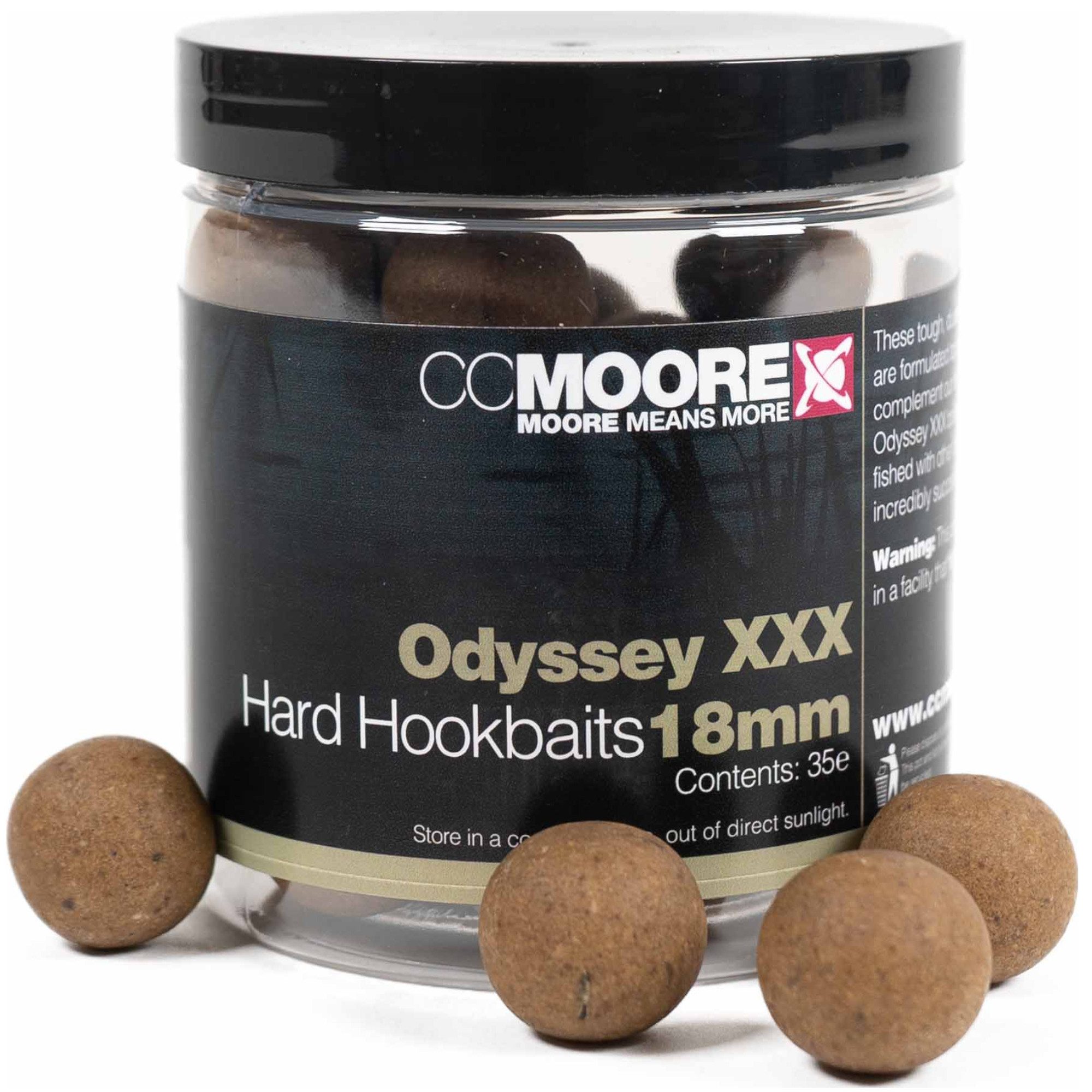 CC Moore Fischboilies Odyssey XXX Hard Hookbaits 18mm