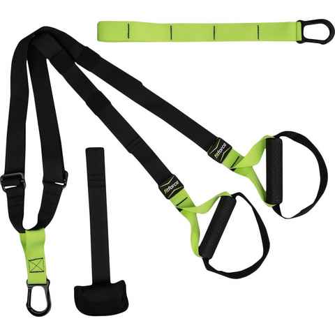 Fitforce Schlingentrainer Fitforce TEREX Schlingentrainer 260cm Suspension Trainer, bis 150kg, mit Türanker