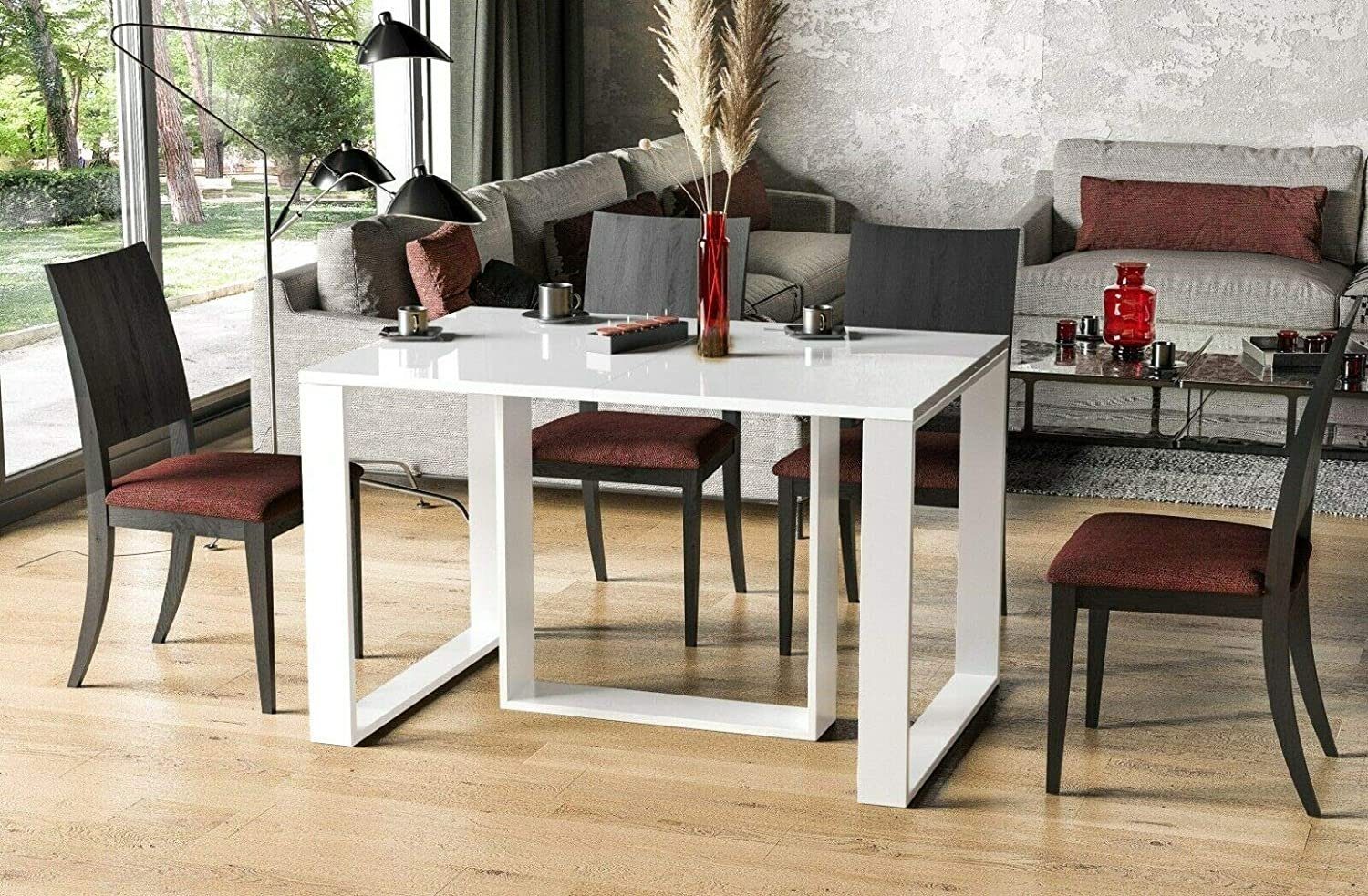 Endo-Moebel Esstisch Borys White 130cm - günstig online kaufen