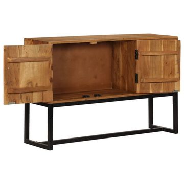 furnicato Sideboard Massivholz Akazie 115 x 30 x 70 cm Braun