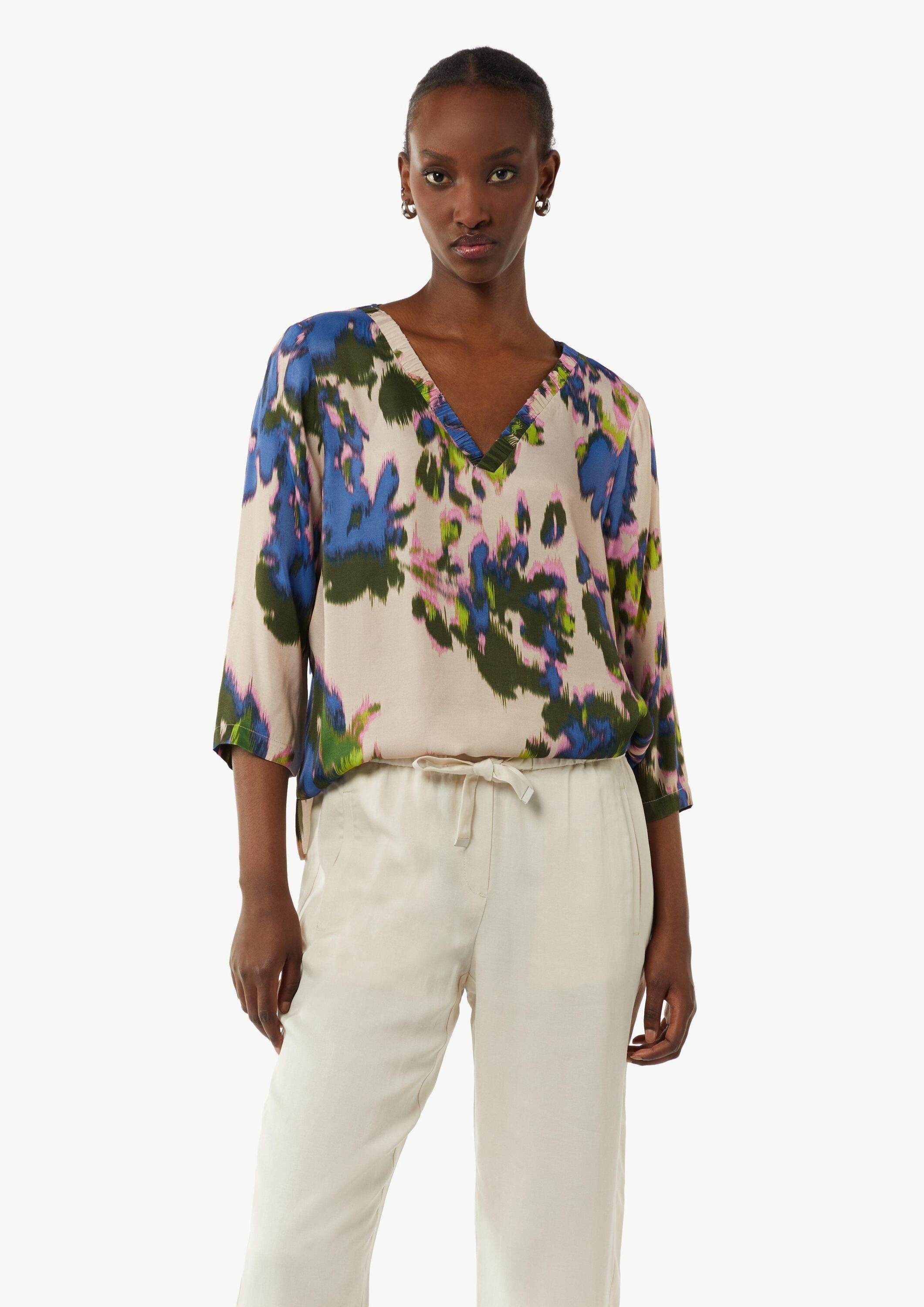 Kurzarmbluse Bluse