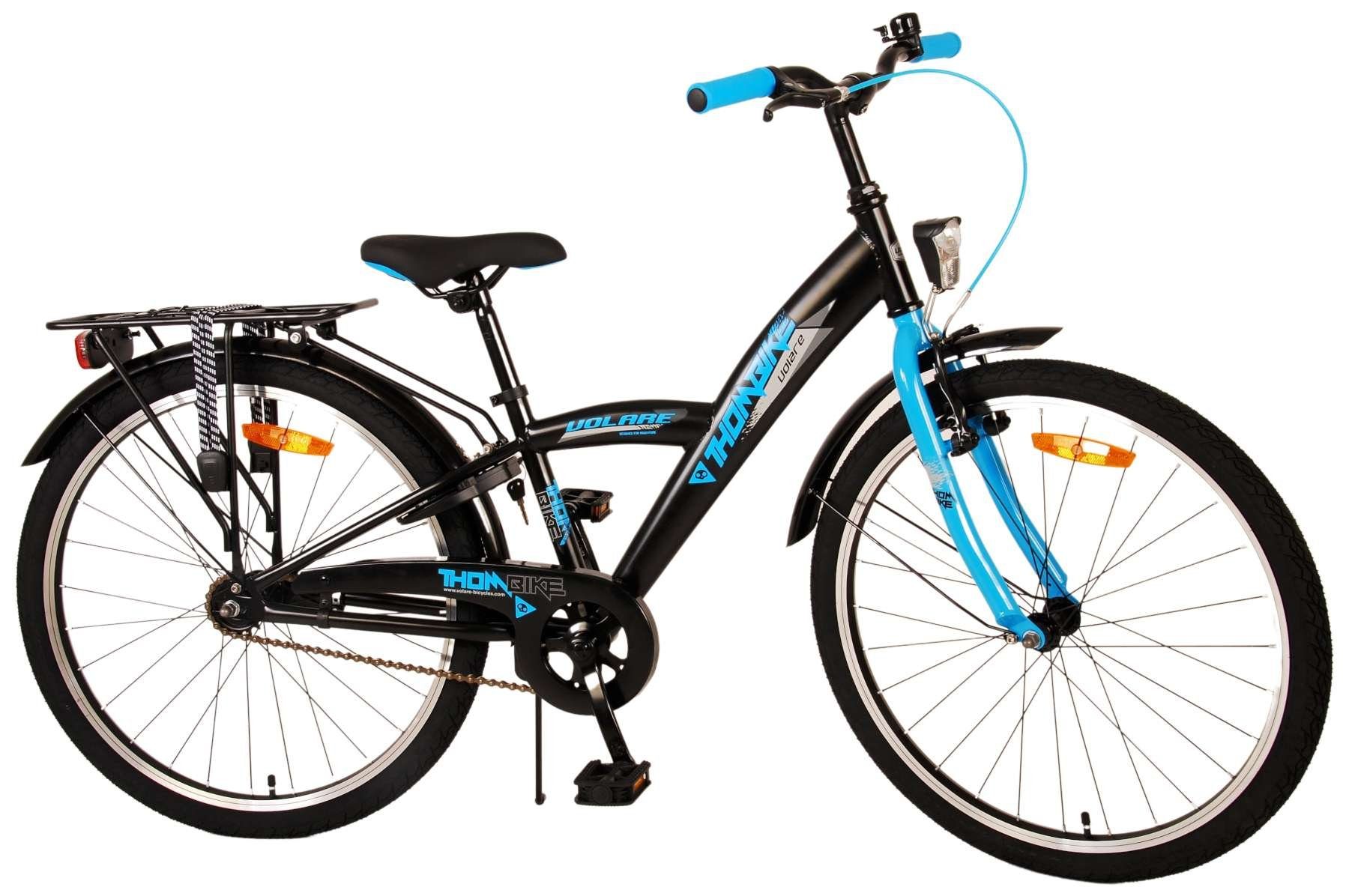 TPFSports Kinderfahrrad Volare Thombike 24 Zoll Rücktritt + Handbremse, 1 Gang, (Jungsfahrrad - Jungen Kinderrad - ohne Schaltung - Sicherheitsgriffe), Kinderfahrrad 24 Zoll - Jugend Fahrrad - Kinder Jugend Fahrrad | Kinderfahrräder