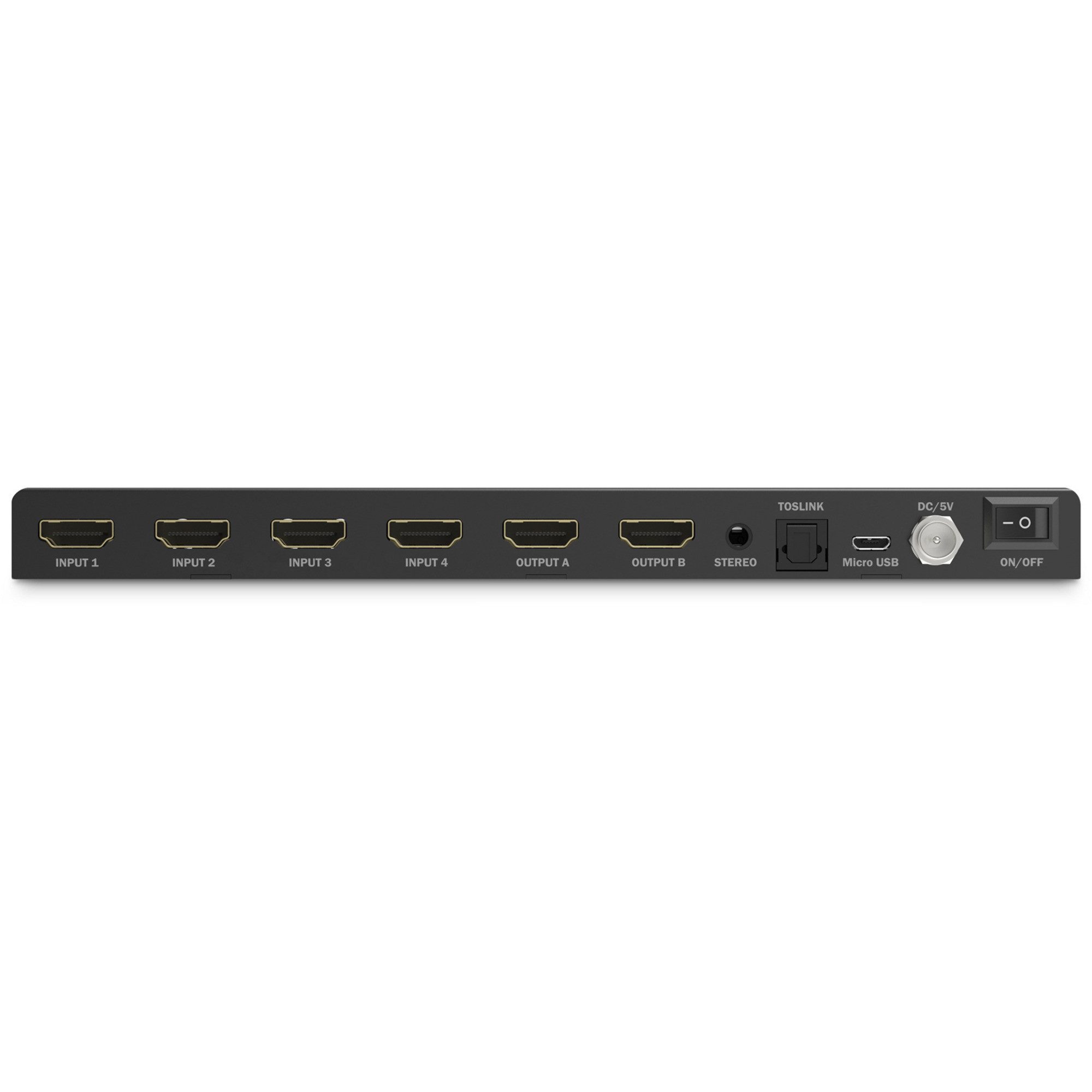 Digitus Digitus HDMI Matrix Switch / Multi-Viewer 4x2, HDMI-Adapter