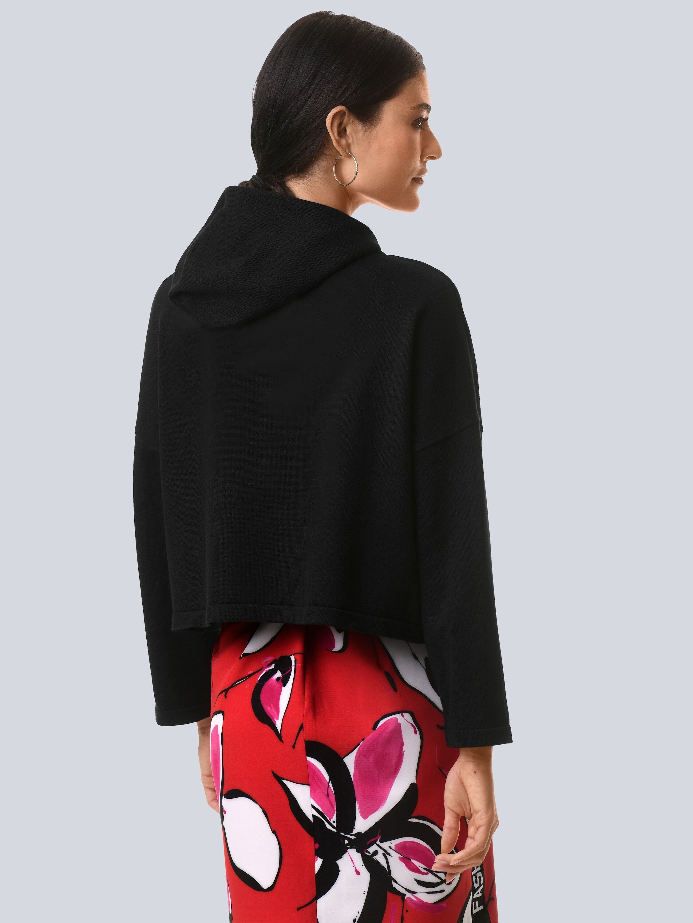 Alba Moda Midirock Rock mit floralem Dessin