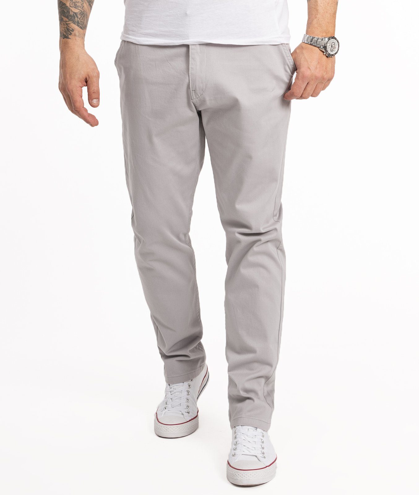 Indumentum Chinohose Herren Regular Fit Chinohose günstig online kaufen