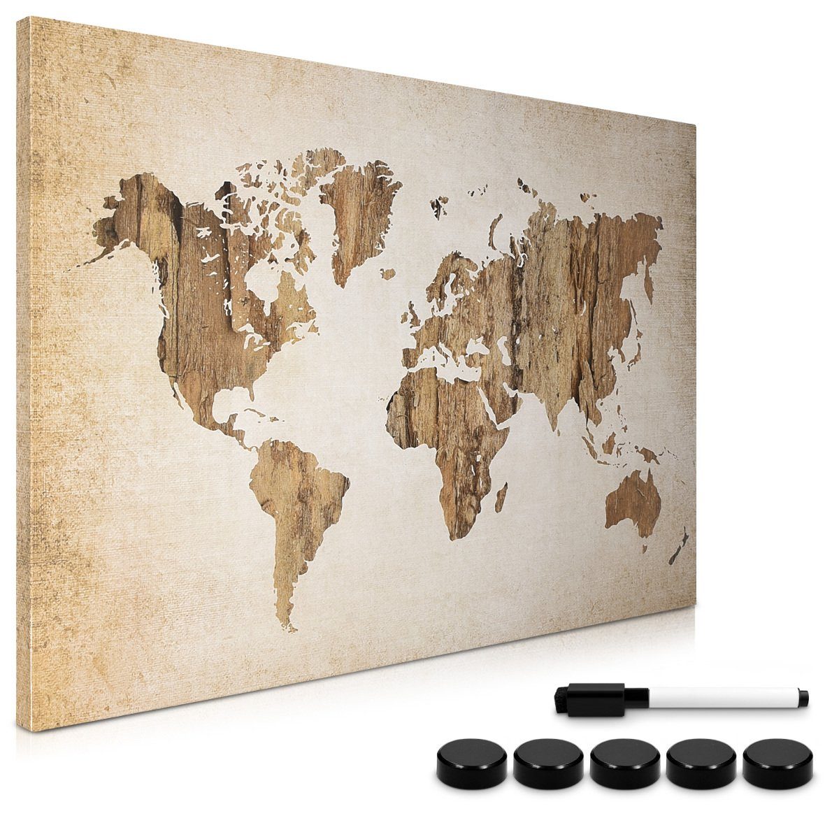 Navaris Tafel Magnetpinnwand Memoboard - 60x40cm günstig online kaufen