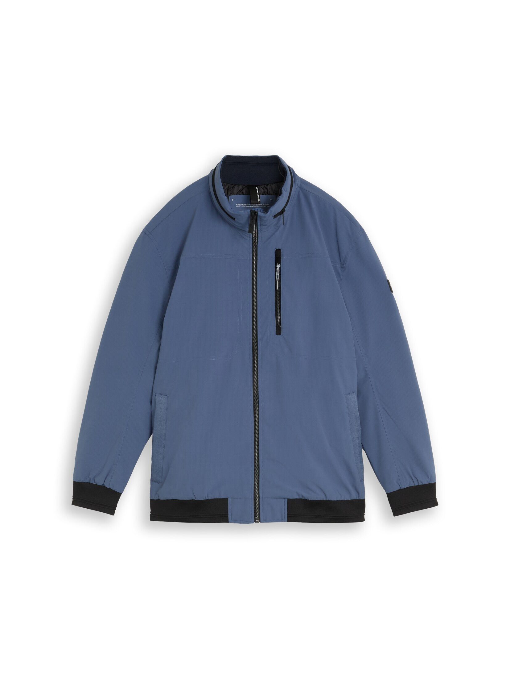TOM TAILOR PLUS Winterjacke Jacken Plus Size - Blouson Jacke mit verstaubarer Kapuze