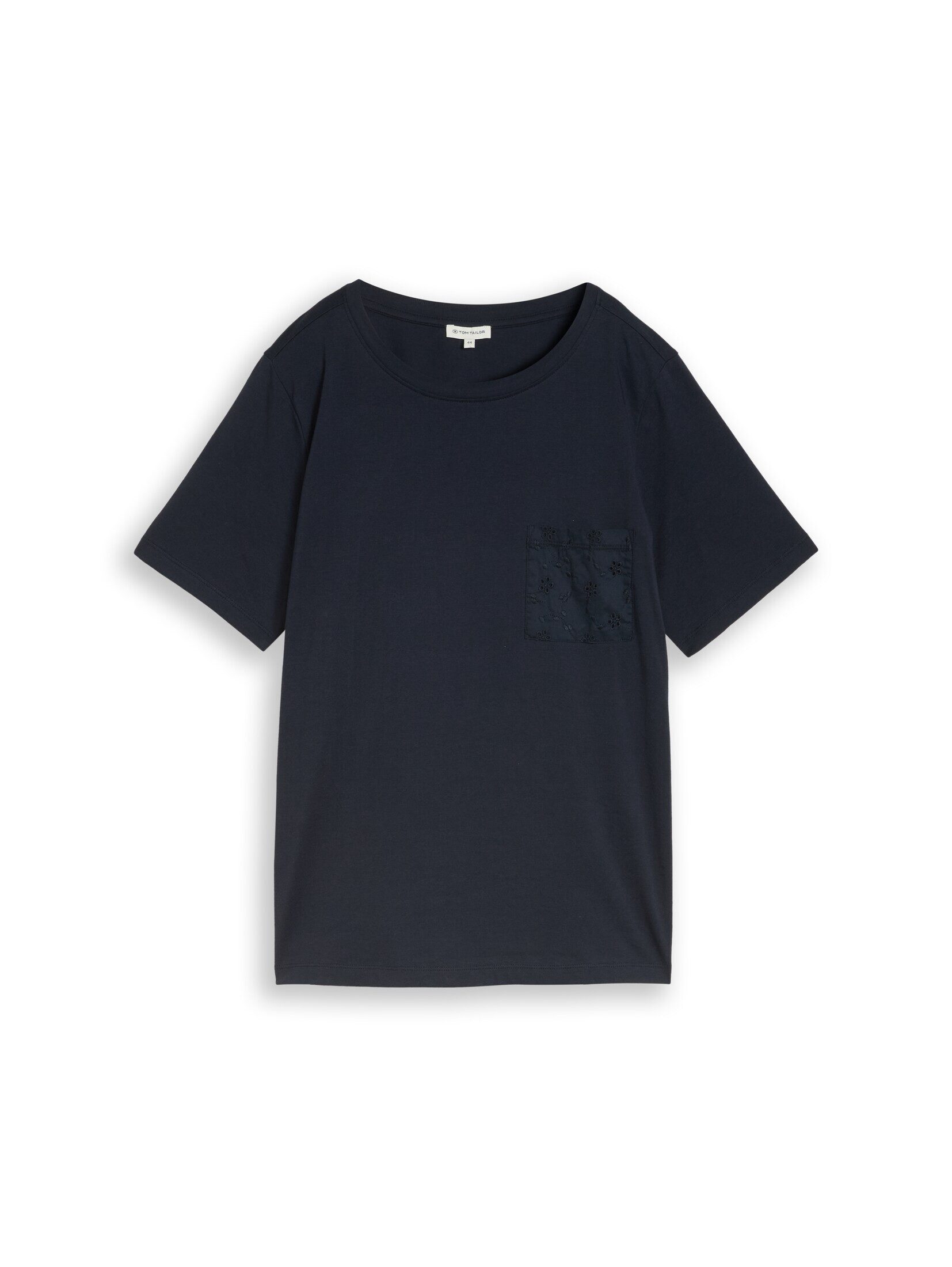TOM TAILOR PLUS T-Shirt T-Shirt Plus Size - Boxy Fit T-Shirt mit Brusttasche