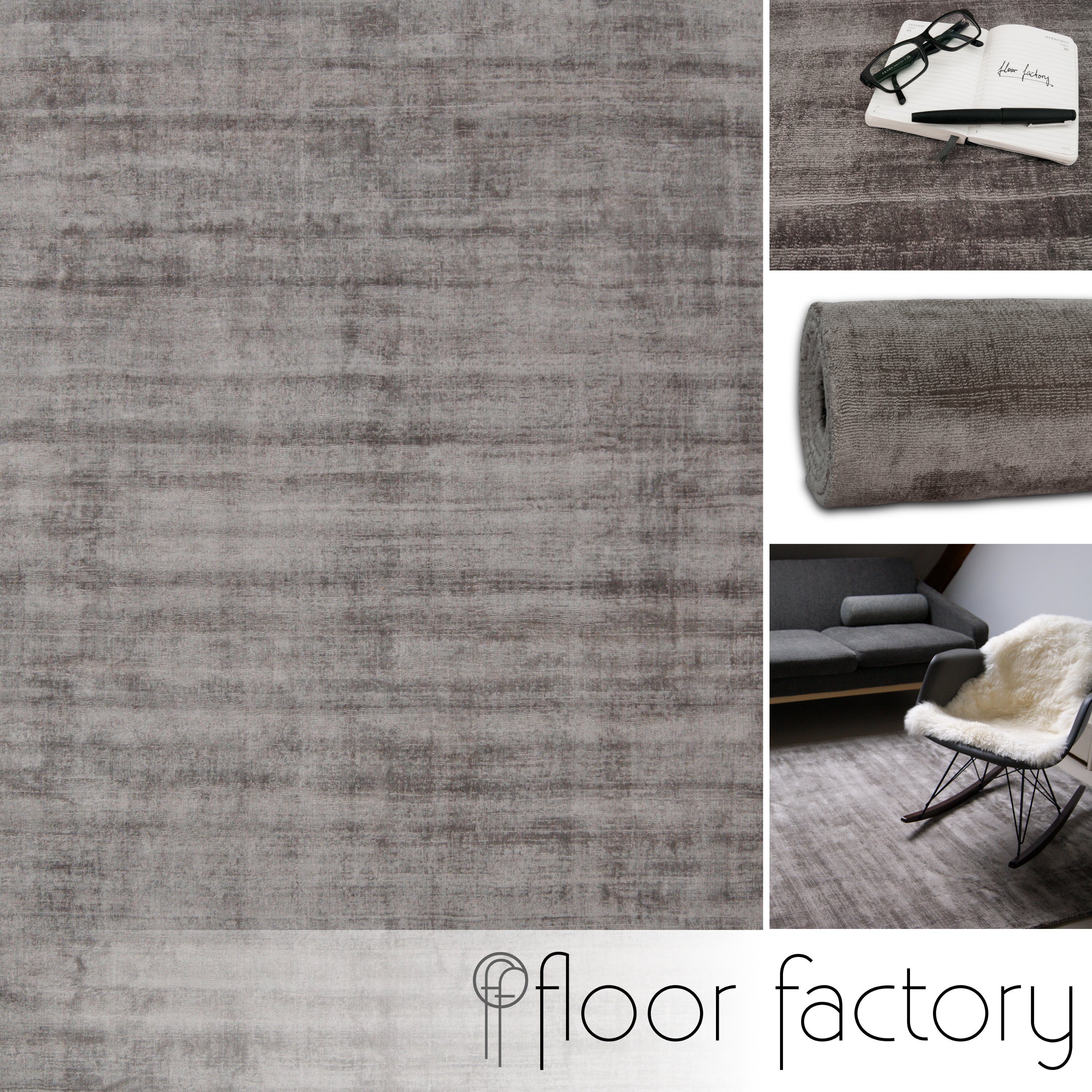 floor factory Designteppich Lounge, rechteckig, Höhe: günstig online kaufen