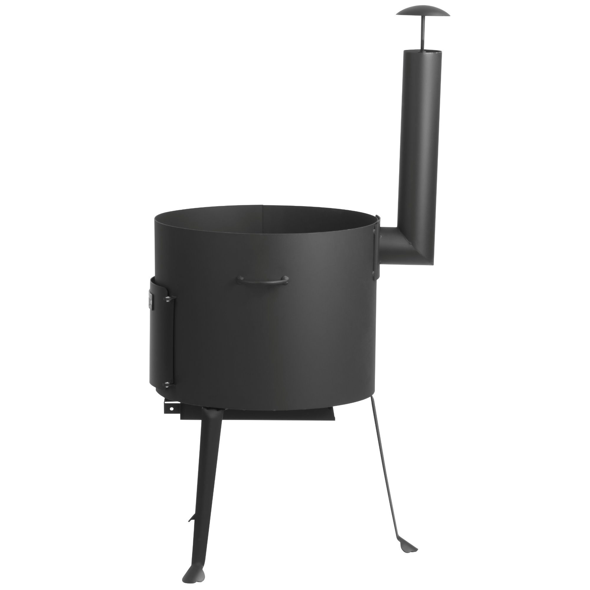 BBQ-Toro Feuerstelle Gusseisen Kazan 12,1L mit Kazan Ofen Ø 34 cm, Gusstopf mit Deckel – Bild 5 von 5