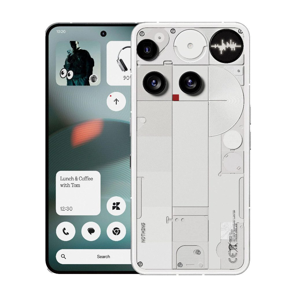 NOTHING Nothing Phone (3) 12+256GB Smartphone (6,67 Zoll, 256 GB Speicherplatz, 50 MP Kamera)