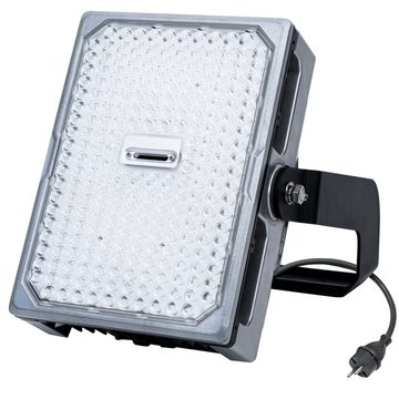 LED's light PRO LED Flutlichtstrahler 0230098 Außen-LED-Strahler, LED, 500 Watt 75.000lm IP66 kaltweiß IK10