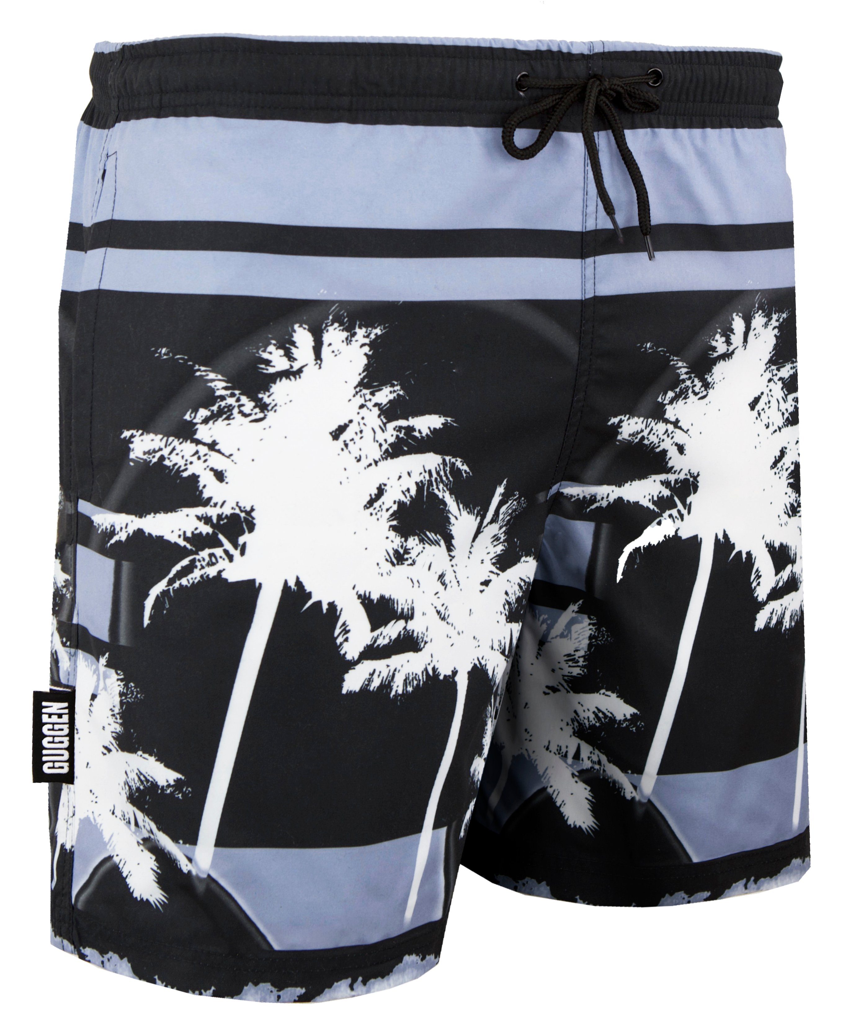 Badehose Badehose Herren Badeshorts Palmen Beach Muster Badehose 2148