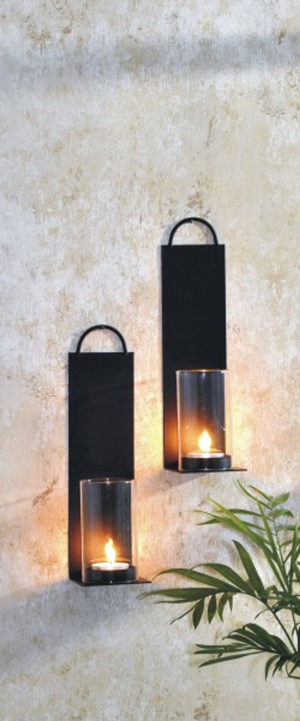 Gravidus Wandkerzenhalter 2er Set Wandkerzenhalter Kerzenhalter günstig online kaufen
