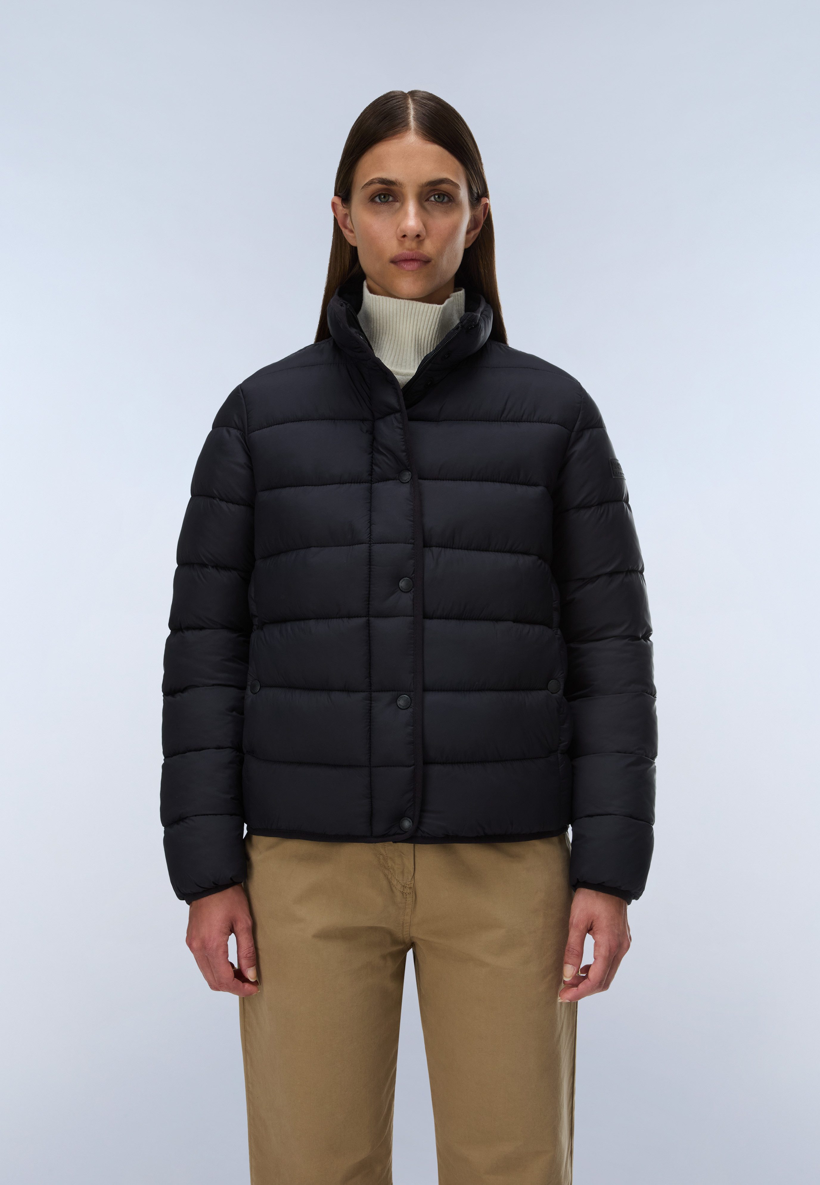 Napapijri Steppjacke A-AERINS STND W BLACK BEAUTY aus Polyamid, auch in großen Größen