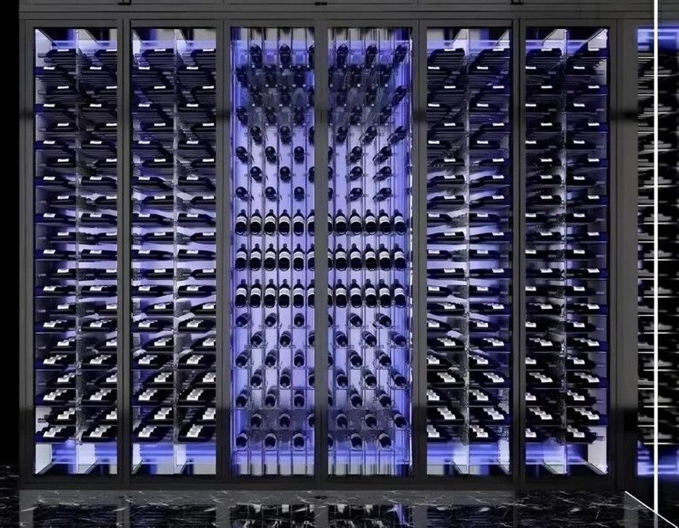 Weinschrank Weinschrank Weinkühlschrank Weinpräsentationsregal Glasschrank