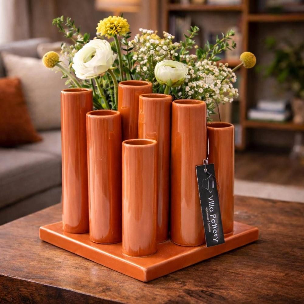 Villa Pottery by luimes & luimes Dekovase Twist & Tube von Luimes & Luimes