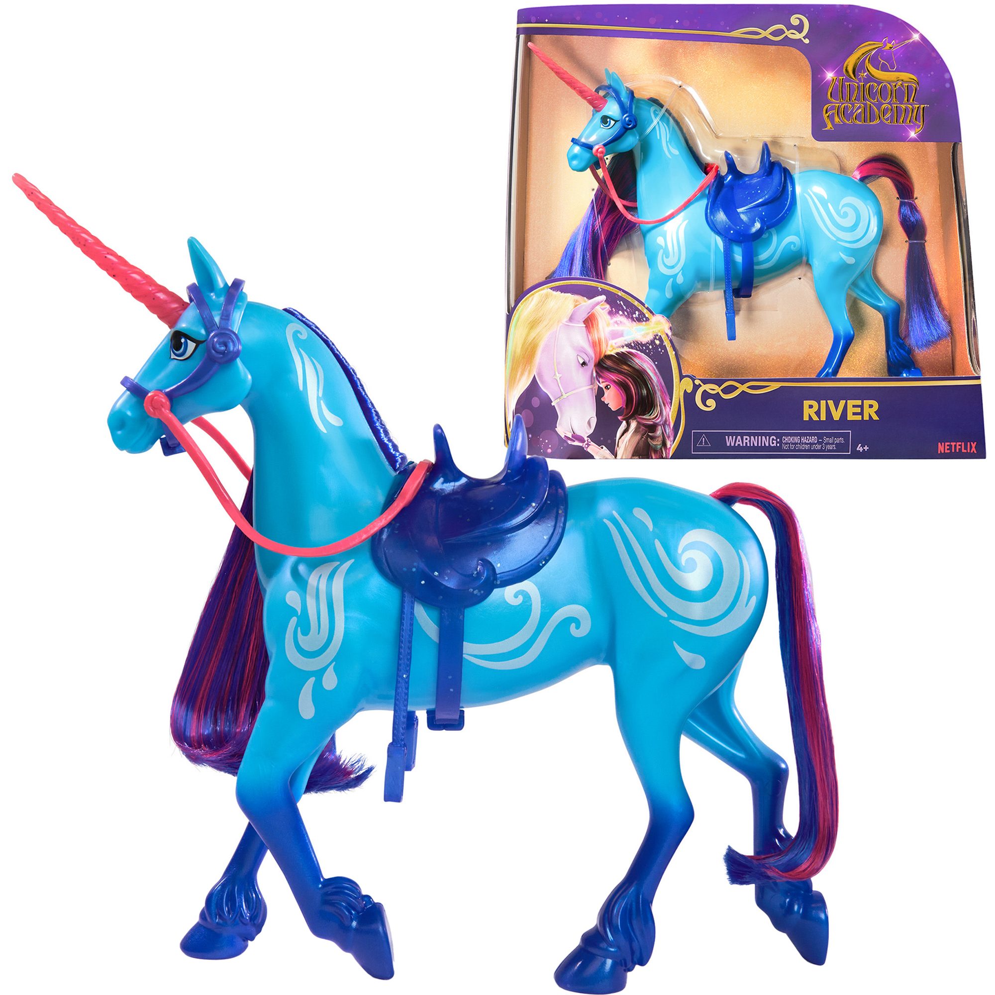 Unicorn Academy Babypuppe Spin Master Unicorn Academy - Einhorn River, Spielfigur