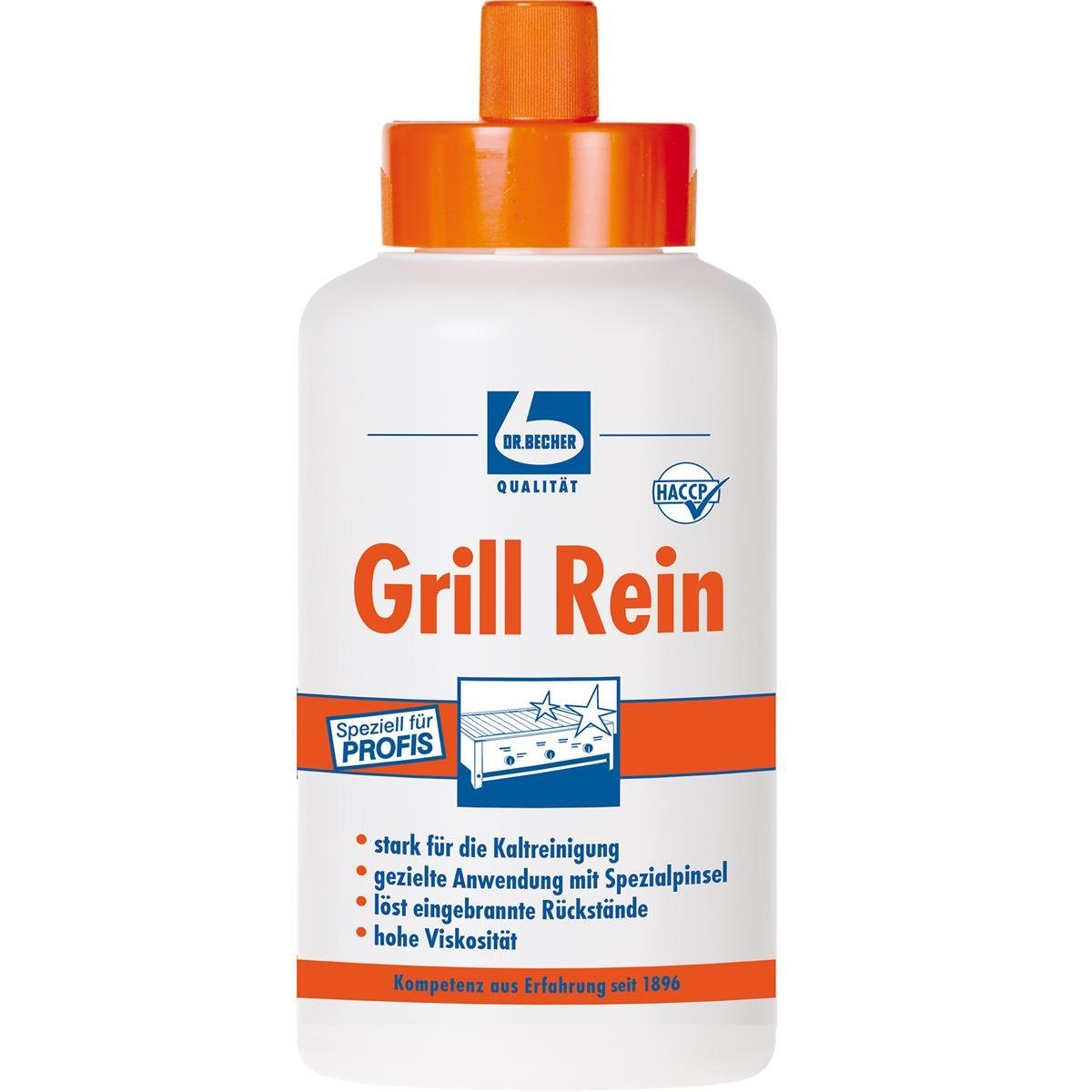 Dr. Becher Dr. Becher Grill Rein für Grills, Fritteusen, Backofen 1L (1er Pack) Spezialwaschmittel
