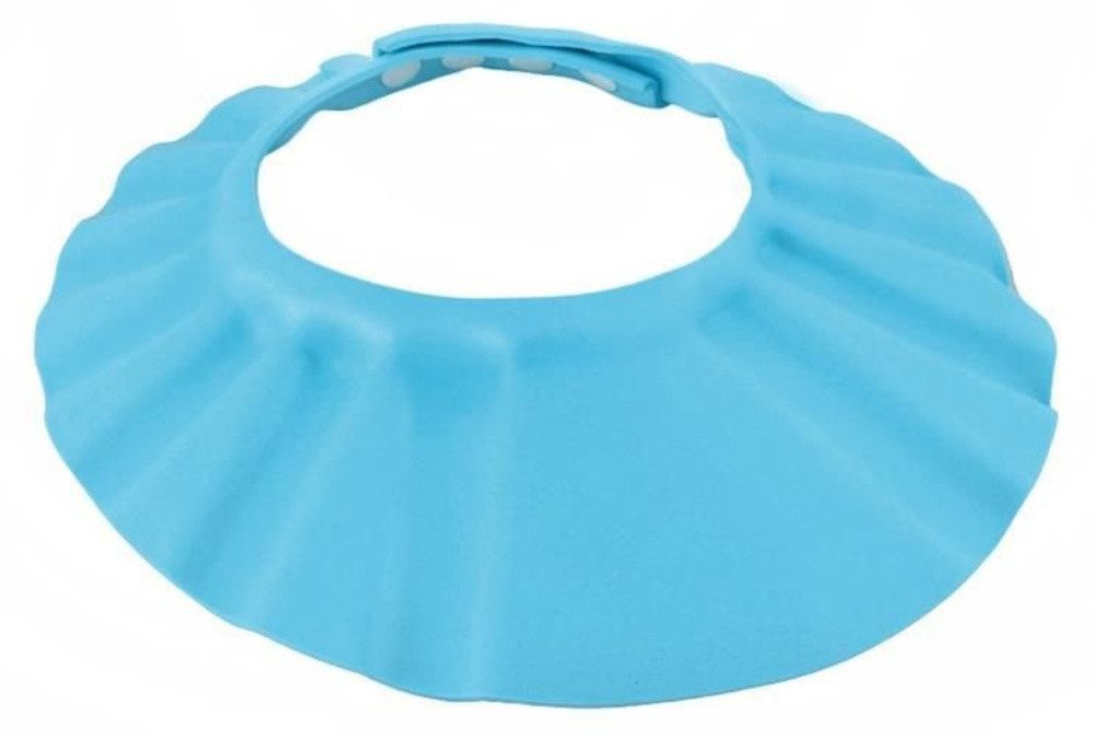 KRUZZEL Duschhaube Kinderhaube Badehaube (Spar-Set, 1 St), Schützt Augen und Gesicht vor Wasser und Shampoo