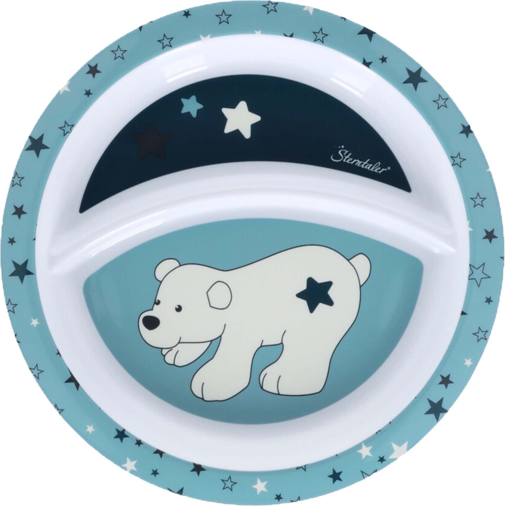 Sterntaler® Teller Eisbär Elia, für Kinder | Speiseteller