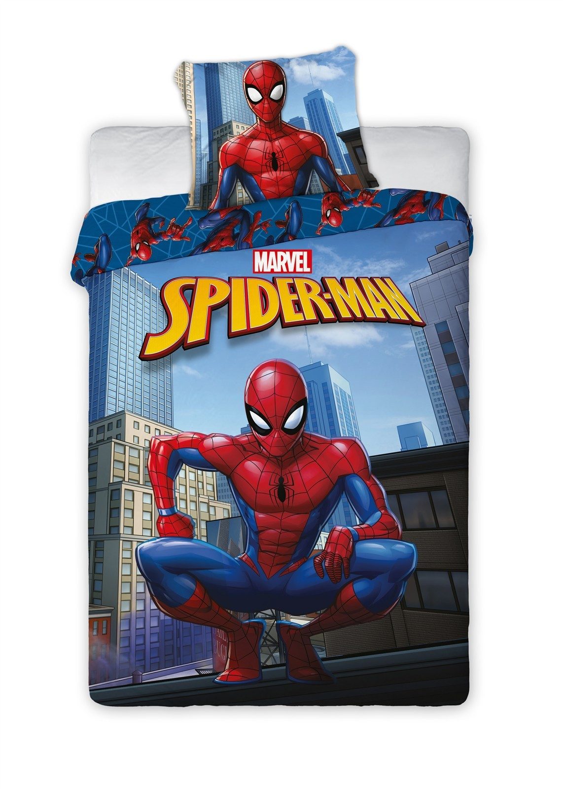 Spiderman Bettwäsche Kinder-Bettwäsche „Spider-Man“ 160x200 + 70x80, 100 % günstig online kaufen