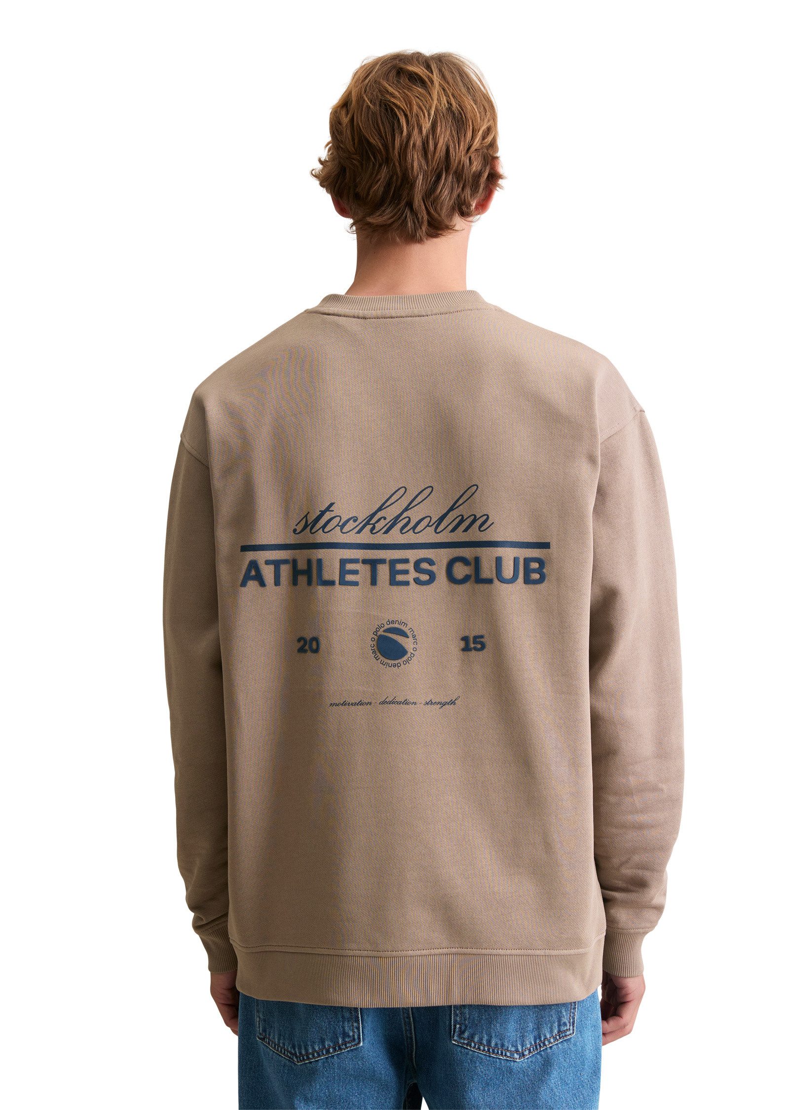 Marc O'Polo DENIM Sweatshirt mit großem Rückenprint