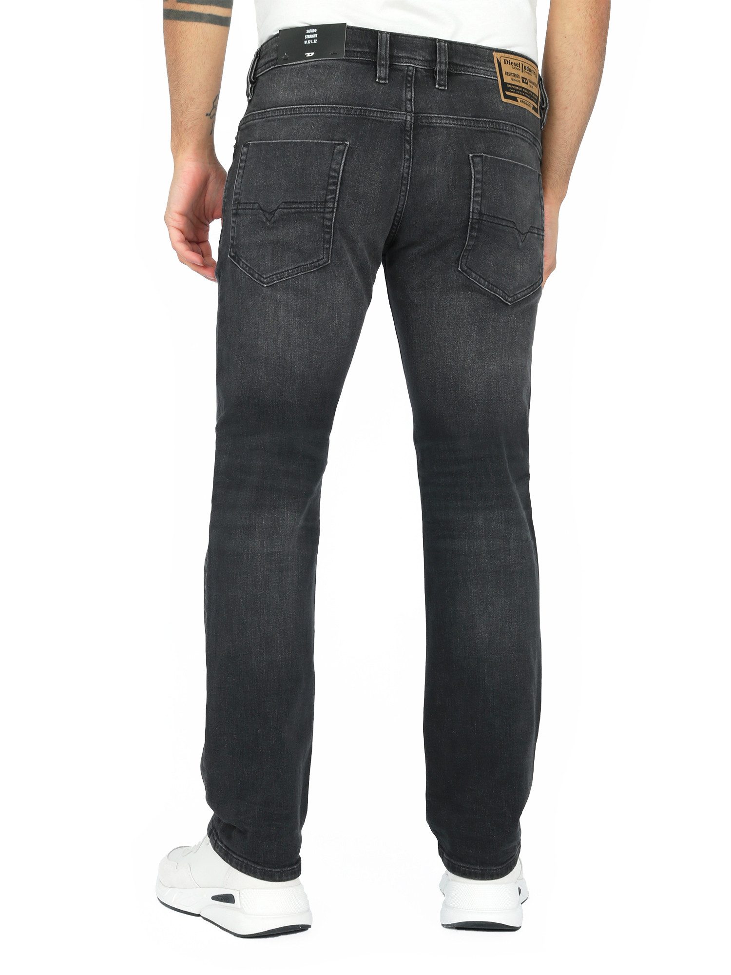 Diesel Straight-Jeans schmale, gerade Beinform - SAFADO X RB063 - Länge:32 günstig online kaufen