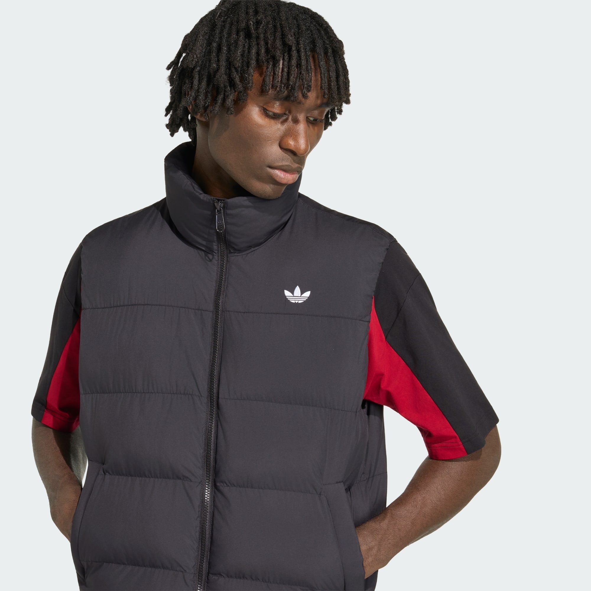 adidas Originals Steppweste REGENWESTE, STEHKRAGEN (1-tlg) – Bild 5 von 5