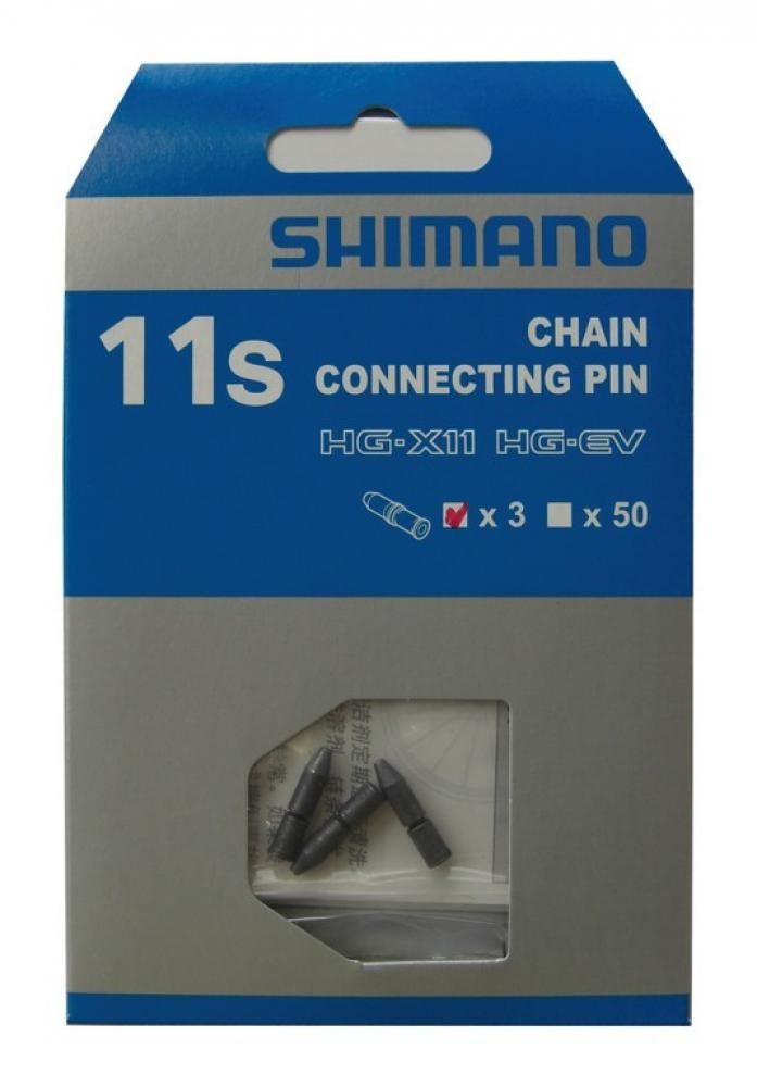 Shimano Fahrradketten Shimano Kettennietstifte, 11-fach, CN-9000, 3 StÃ¼ck