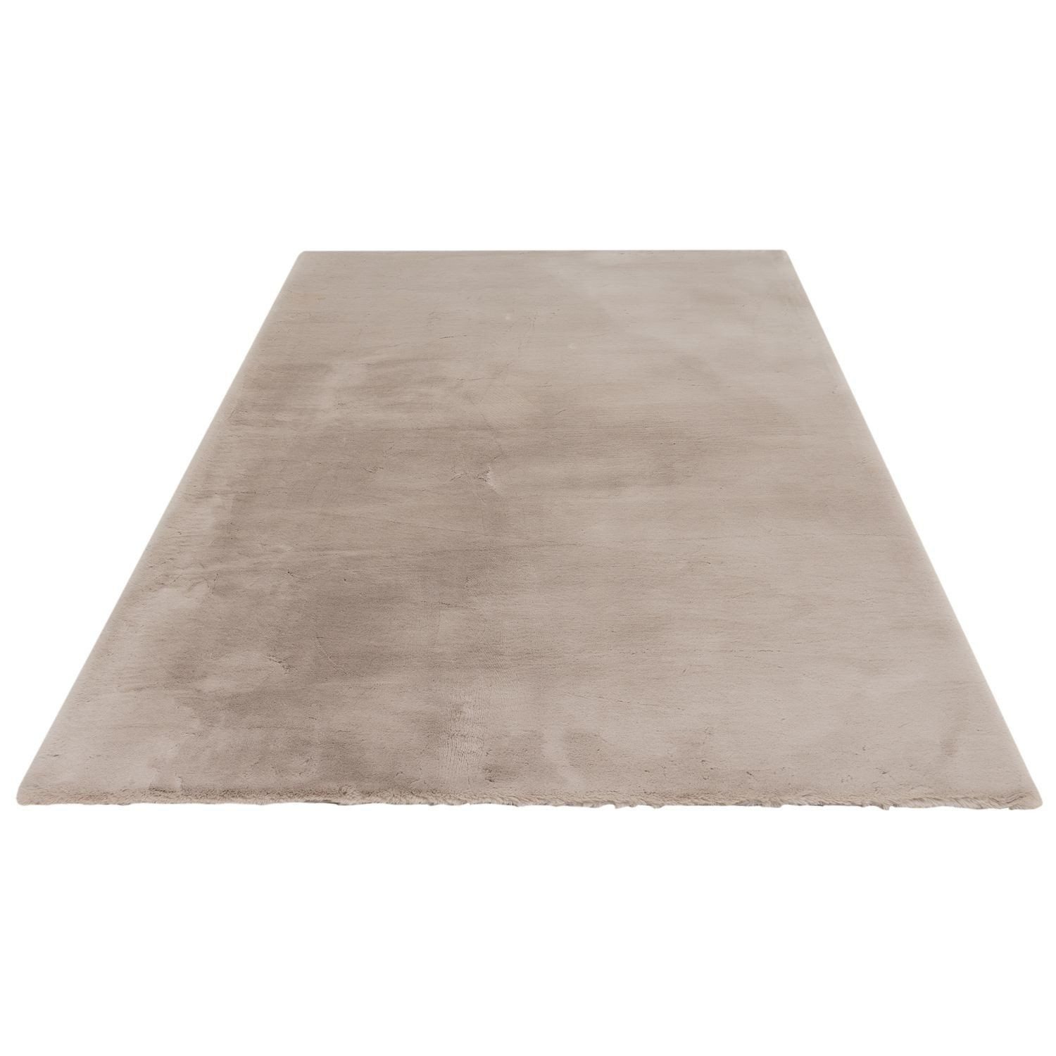 Teppich Boss Hochflor-Teppich Hochflor Teppich Selina 625 - Taupe, rechteckig, Höhe: 42 mm