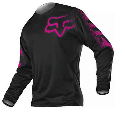Fox Racing Motorradweste Fox Blackout Frauen-Jersey Schwarz/Pink S