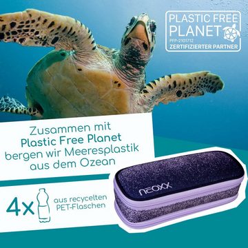 neoxx Schreibgeräteetui Schlamperbox, Catch, Glitterally perfect, aus recycelten PET-Flaschen