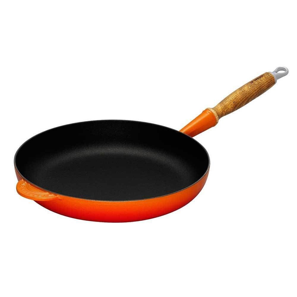 ofenrot cm, Gusseisenpfanne 26 Creuset CREUSET Le Holz Emaille, Gusseisen, Bratpfanne LE