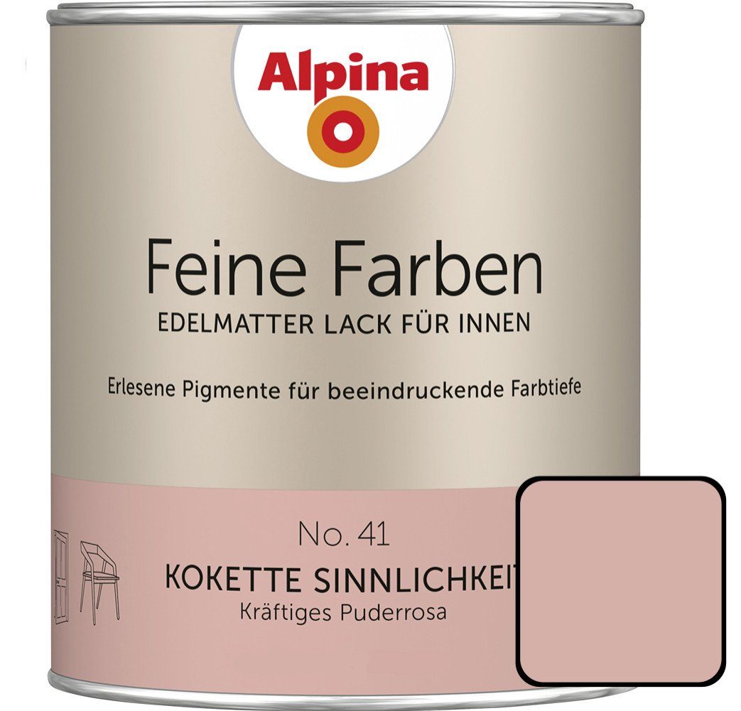 Alpina Wandfarbe Alpina Feine Farben Lack No. 41 Kokette. € 24,29, (€ 32,39 pro 1 l).