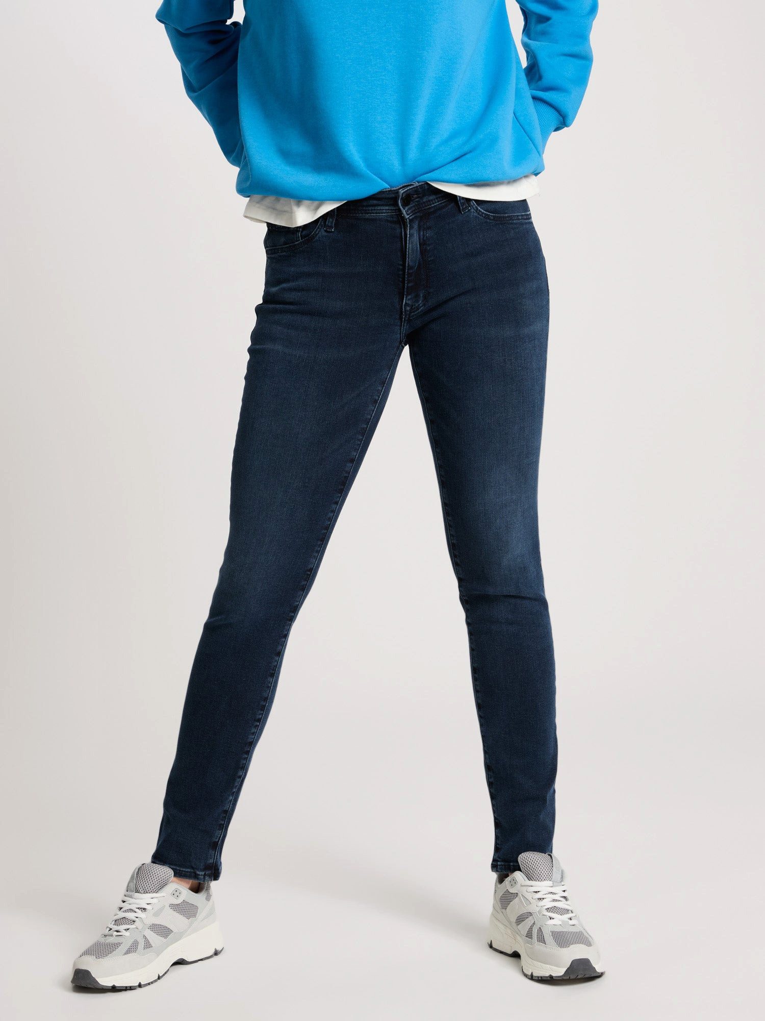 CROSS JEANS® Stretch-Jeans CROSS JEANS ANYA blue black P489-234