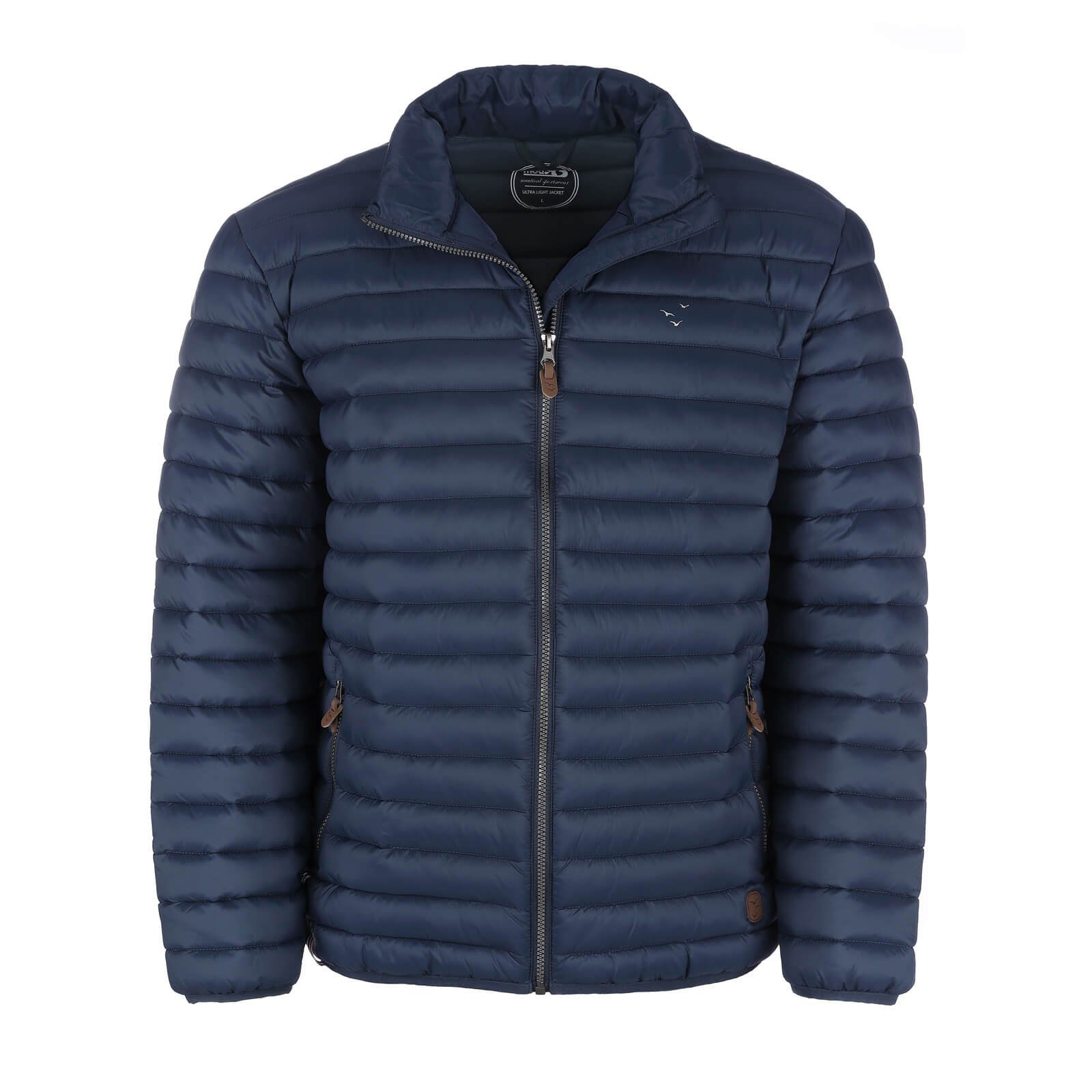 modAS Steppjacke Herren Jacke mit Stehkragen – Daunenoptik inkl. Aufbewahru günstig online kaufen