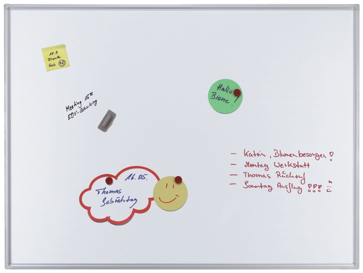 FRANKEN Magnettafel Schreibtafel Eco 60x45cm weiß