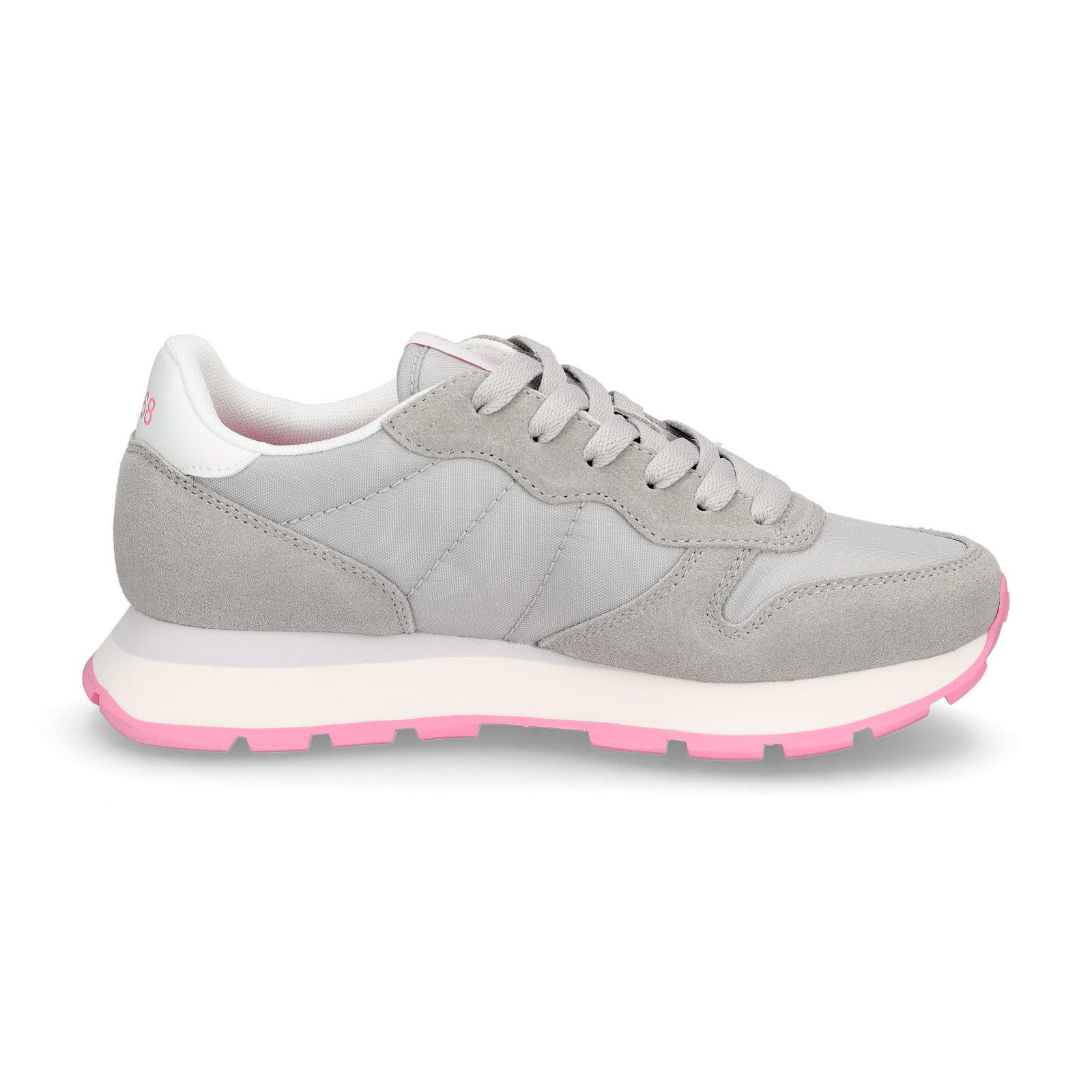 SUN 68 Sun68 Damen Sneaker Ally Solid Nylon grau Sneaker