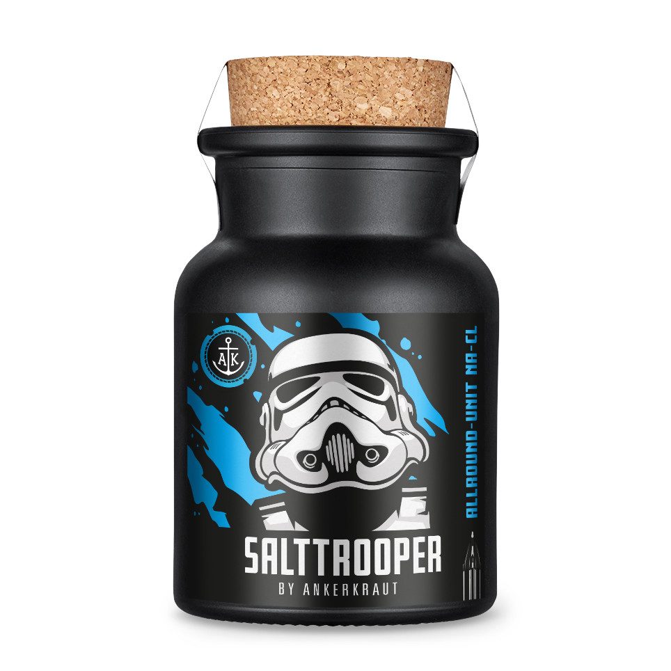 Ankerkraut Gewürz Original Stormtrooper Gewürz-Box, (3er Gewürz-Set in Sichtfenster-Box, Im Set enthalten sind: Smoketrooper, Spicetrooper, Salttrooper), 3er-Box als cooles Geschenk