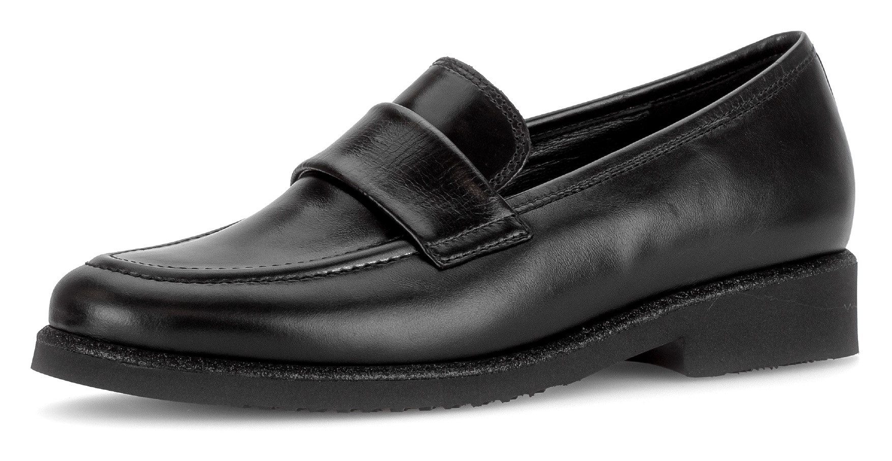 Gabor Loafer, Blockabsatz, Sipper, Businessschuh mit Glitzer am Sohlenrand günstig online kaufen