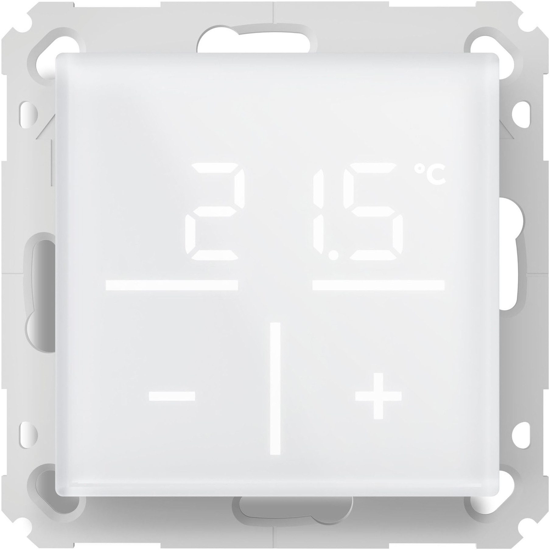Homematic IP Glas-Wandthermostat mit CO2-Sensor Smart-Home-Zubehör