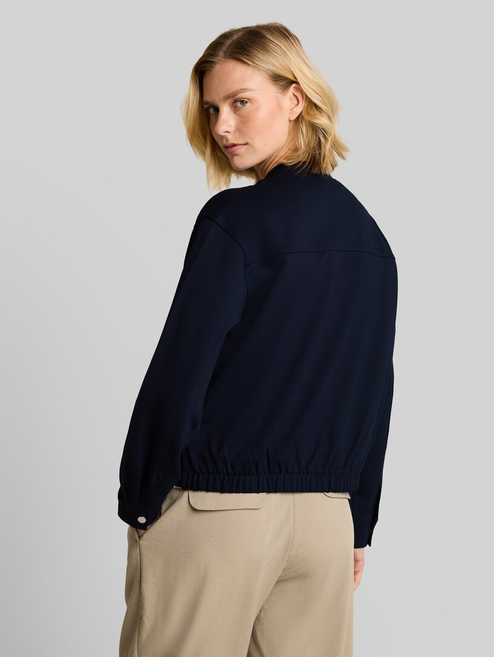 TOM TAILOR Jackenblazer Blazer Loose Fit Jacke mit Bomberkragen