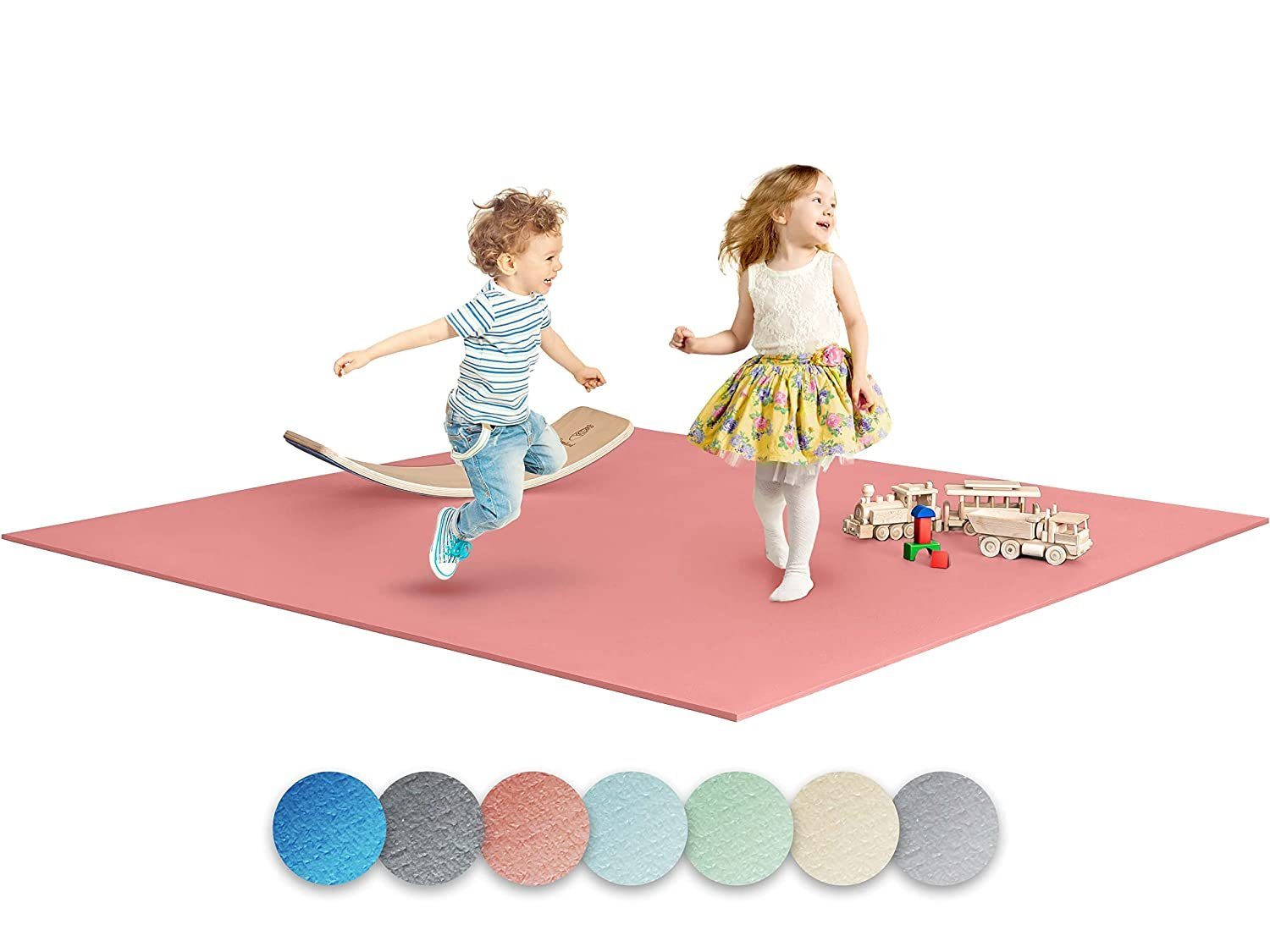 Ehrenkind Spielmatte Krabbelmatte Pro, rutschfeste Babymatte, Spielmatte, Extra dick und soft, Made in Germany, Oeko-Tex 100, Spielmatte Baby