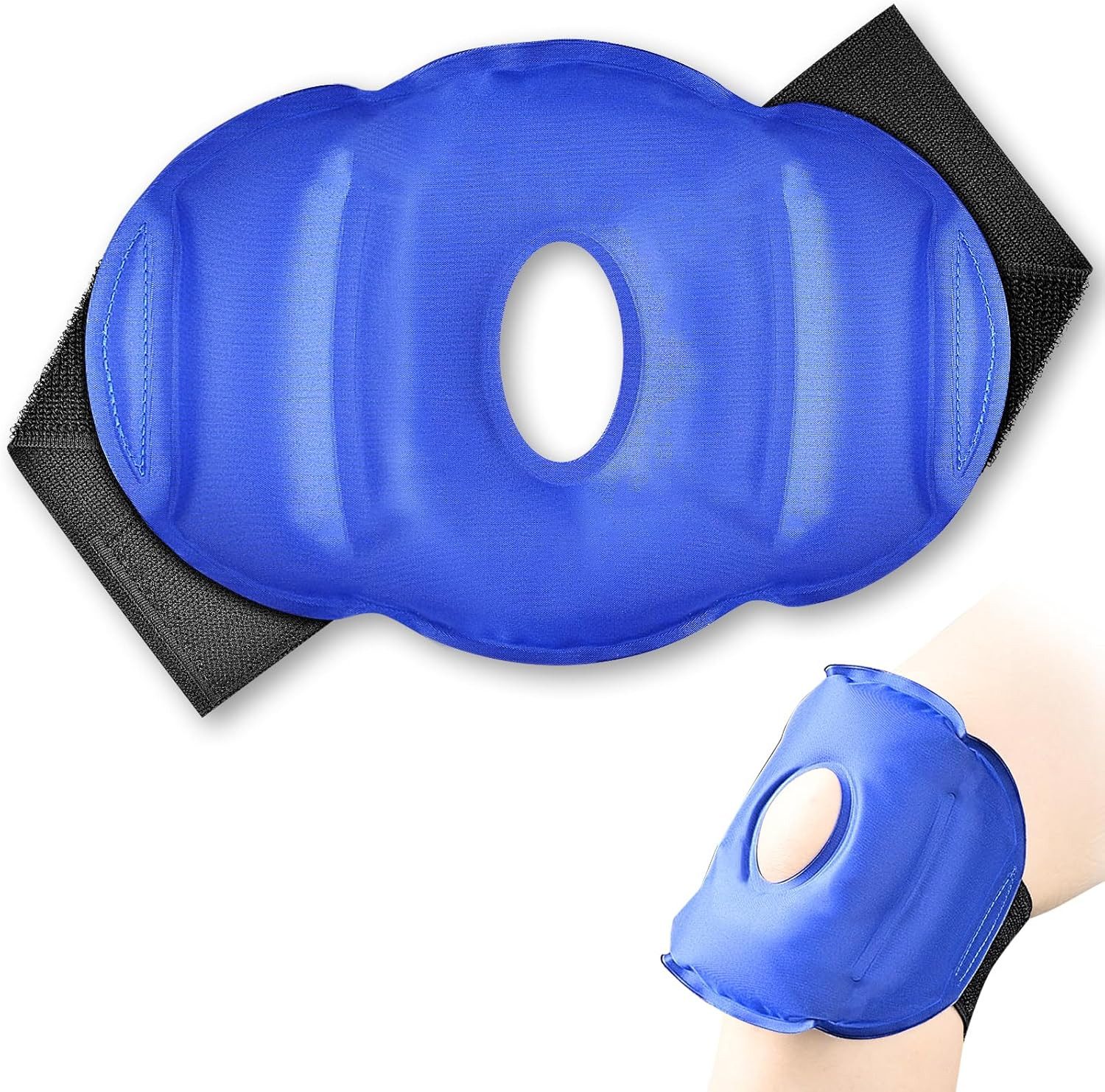 Kniebandage Knie Kühlpad - Knieschmerzen lindern- hilft bei Arthritis/Schwellungen