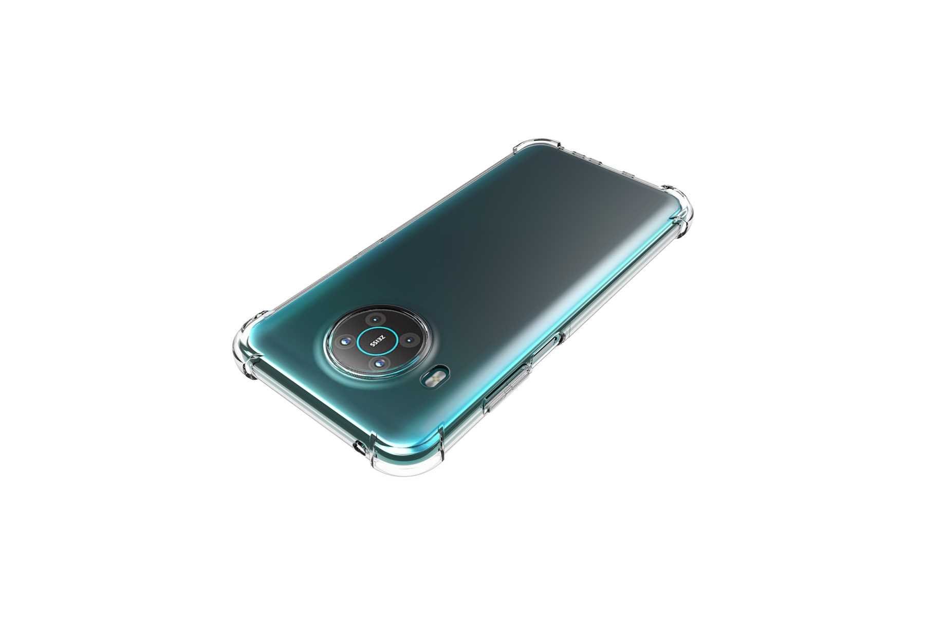 mtb more energy Smartphone-Hülle Clear Armor Case für Nokia X10, X20, Transparente TPU Schutzhülle Case Backcover mit Anti-Shock Verstärkung – Bild 4 von 5