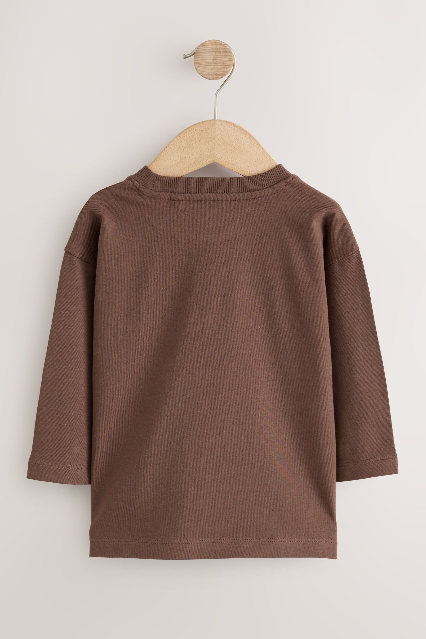 Next Langarmshirt 3er-Pack Langarmshirts mit Grafik (3-tlg)