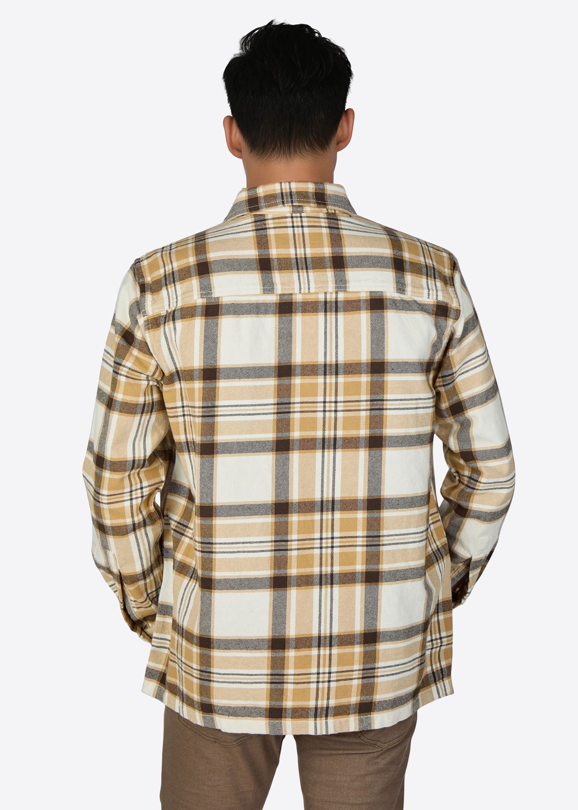 Pierre Cardin Karohemd aus weichem Baumwollflanell