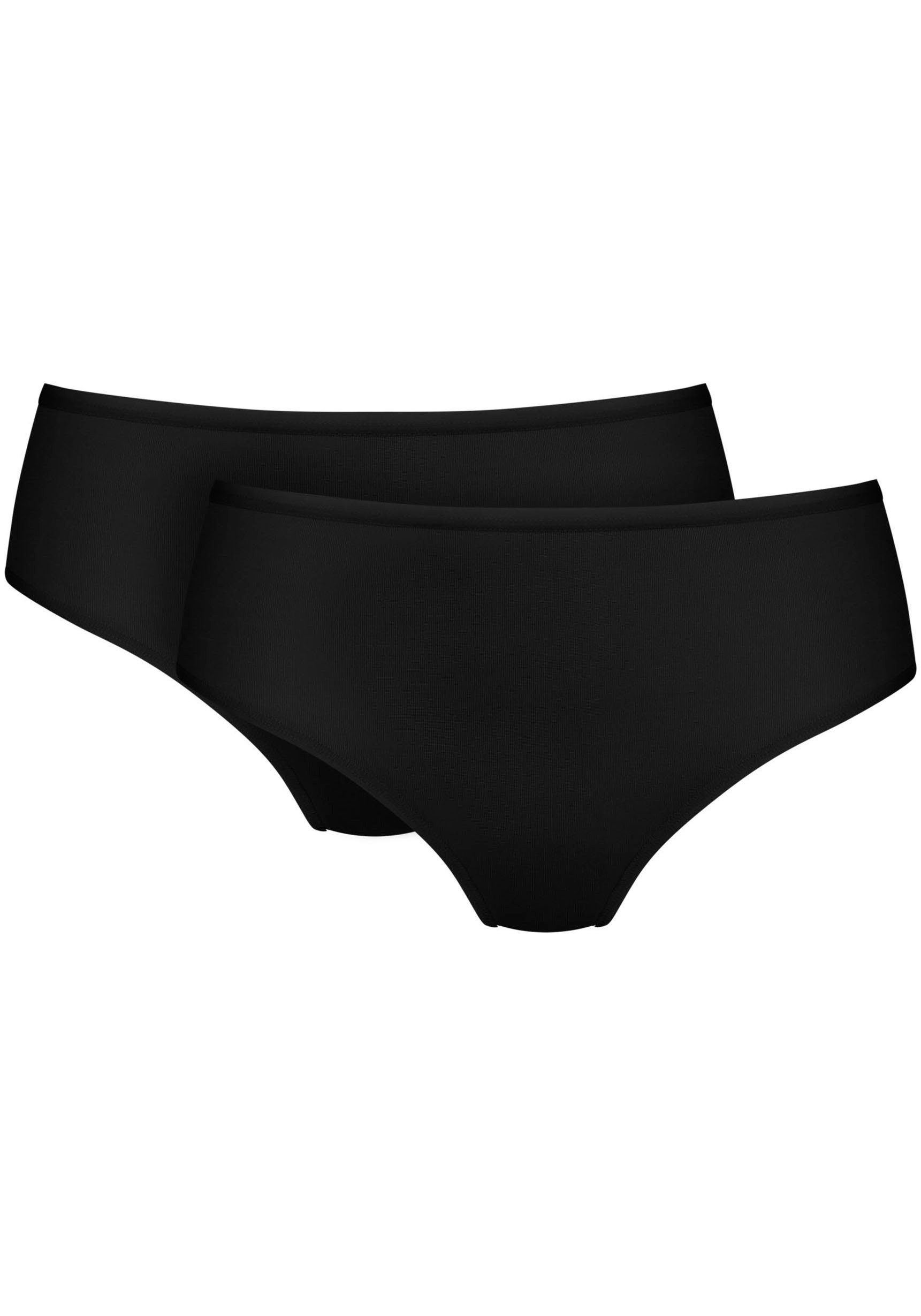 Mey High-Waist-Slip Pure Sense (Packung, 2-St) American Pants schwarz | Unterhemden